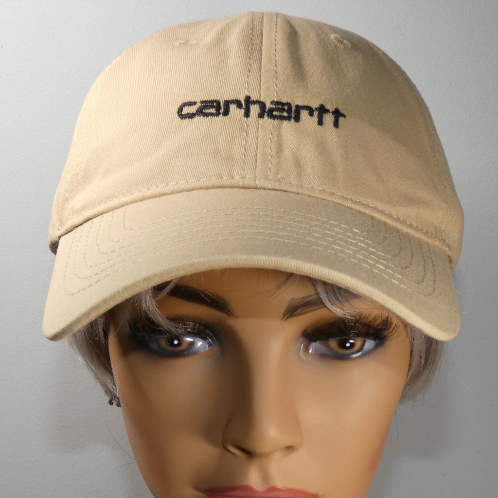 New Carhartt Adjustable Baseball Hat Cap Khaki New Carhartt Adjustable Baseball Hat Cap Khaki
